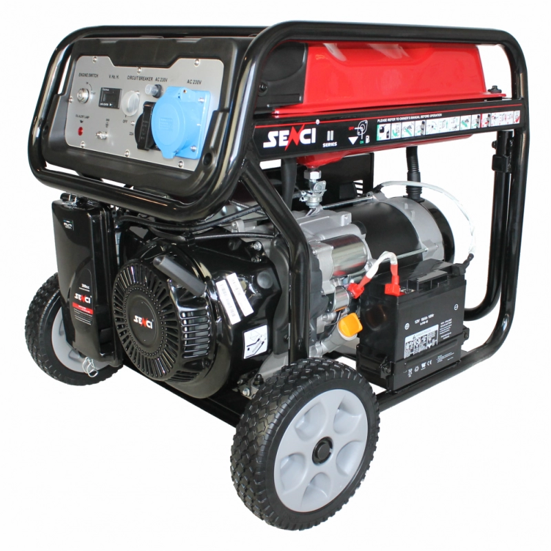 Generator SENCI SC6000E TOP 5,5 kW pornire electrica si roti - imagine 2