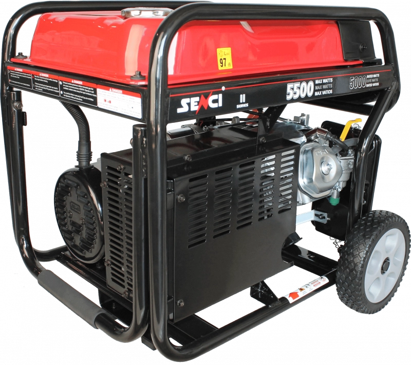 Generator SENCI SC6000E TOP 5,5 kW pornire electrica si roti - imagine 4