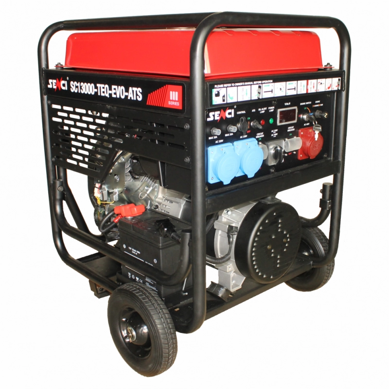 Generator SENCI SC13000TEQ-EVO 11 kW 230/400V pornire electrica