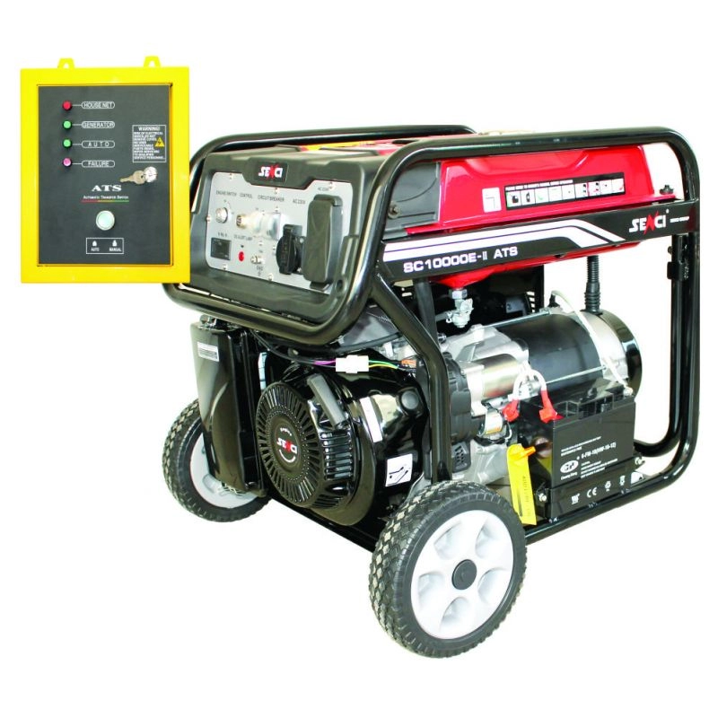Generator SENCI SC10000E-ATS TOP 8,5 KW 230V pornire electrica ATS inclus