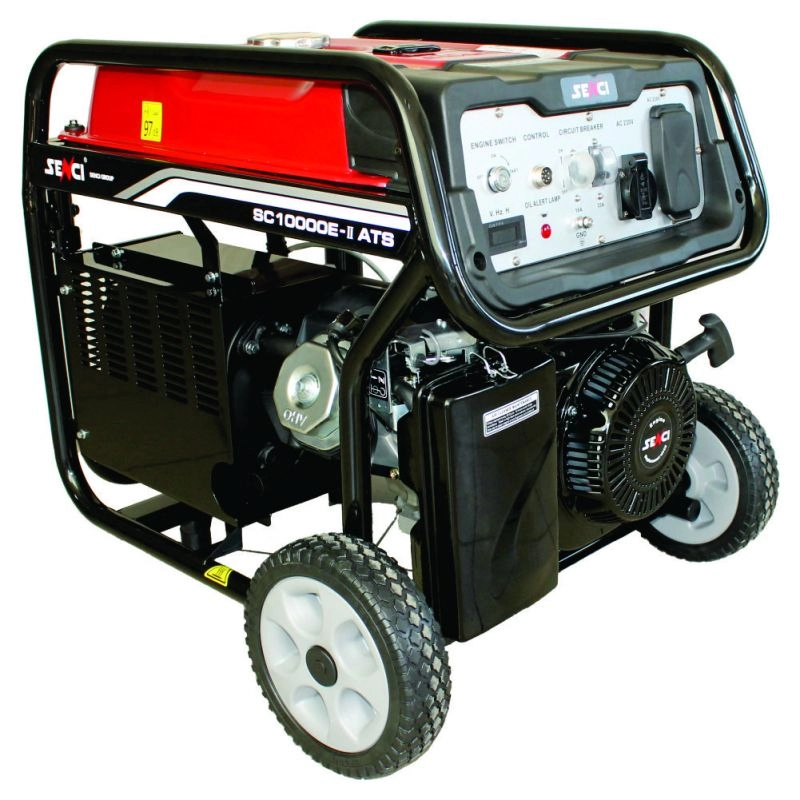 Generator SENCI SC10000E-ATS TOP 8,5 KW 230V pornire electrica ATS inclus - imagine 3