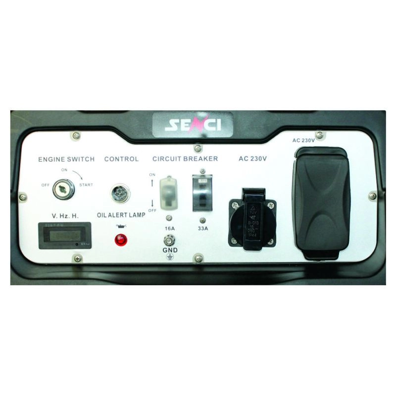 Generator SENCI SC10000E-ATS TOP 8,5 KW 230V pornire electrica ATS inclus - imagine 4