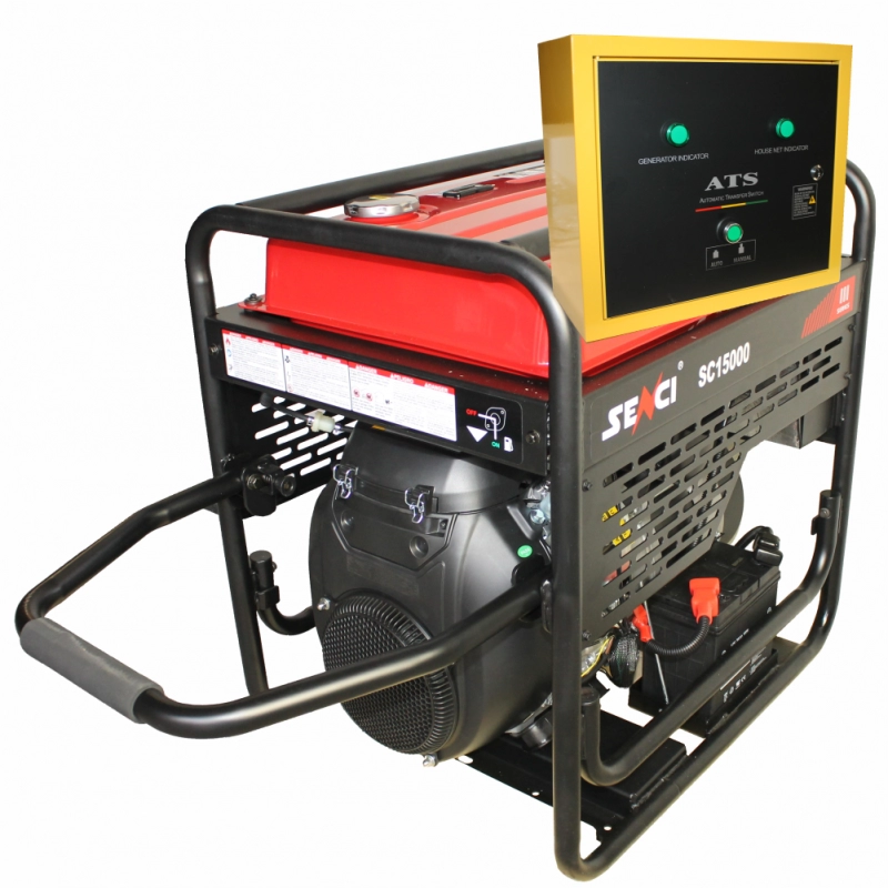 Generator SENCI SC15000 EVO-ATS 13 kW 230V pornire electrica ATS inclus