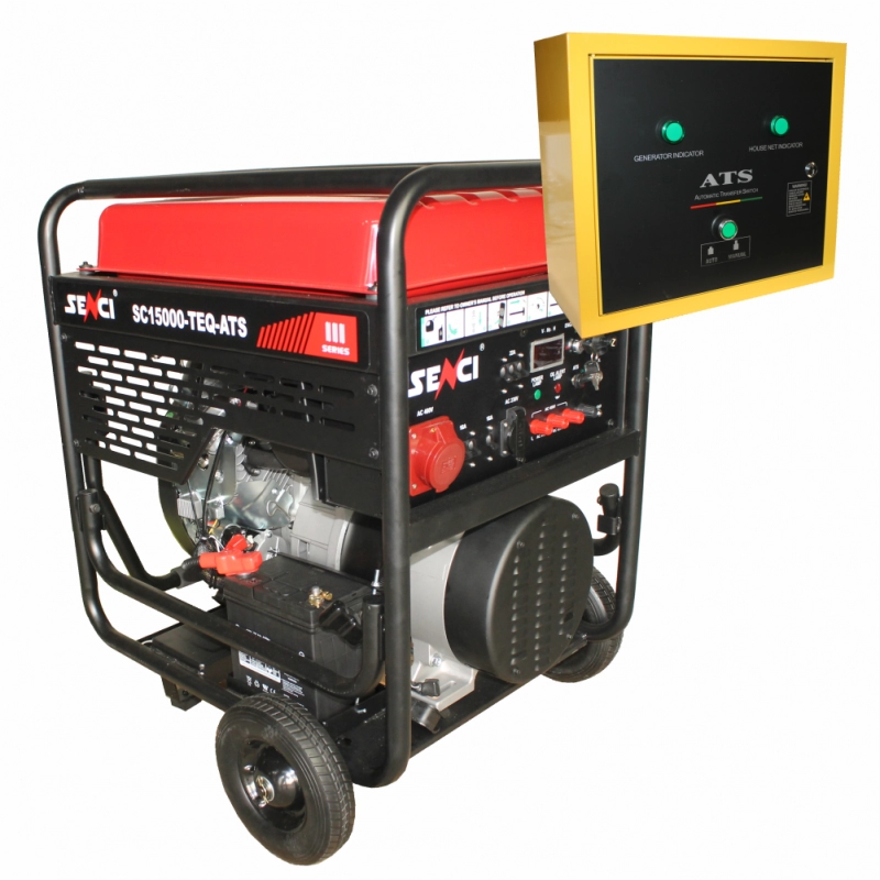 Generator SENCI SC15000TE EVO-ATS 13 kW/400V 4 KW/230V ATS inclus DE